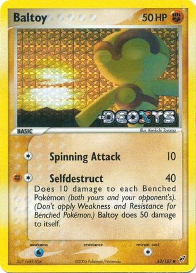 Baltoy (53/107) (Stamped) [EX: Deoxys] | Total Play