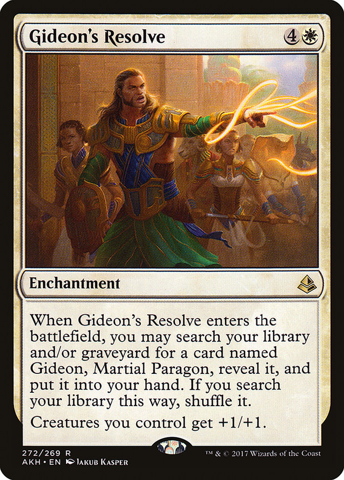 Gideon's Resolve [Amonkhet] | Total Play
