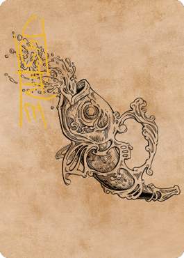 Decanter of Endless Water Art Card (Gold-Stamped Signature) [Commander Legends: Battle for Baldur's Gate Art Series] | Total Play