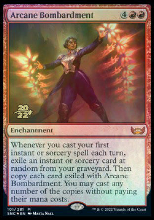 Arcane Bombardment [Streets of New Capenna Prerelease Promos] | Total Play