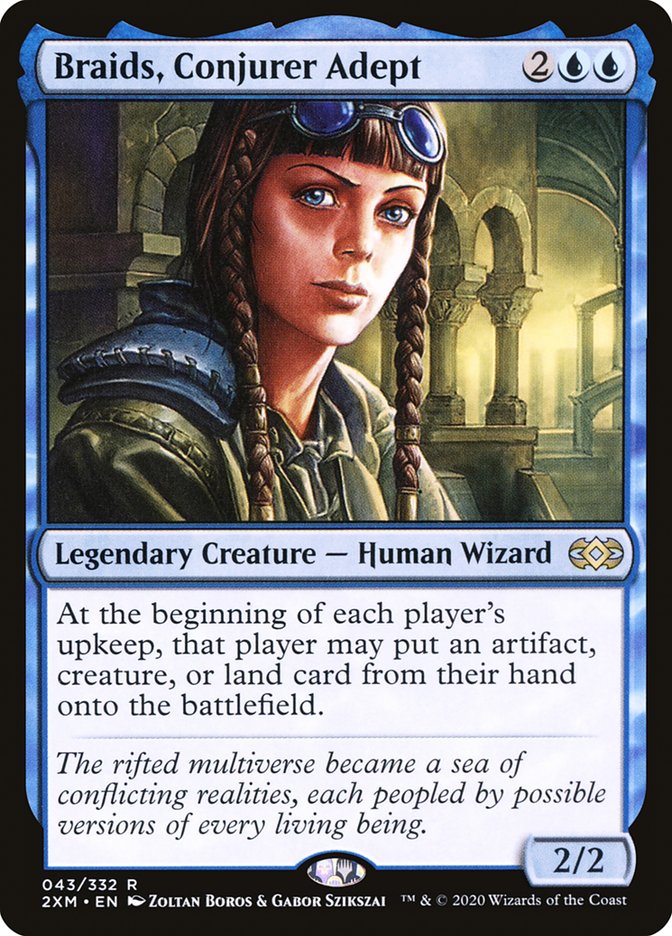 Braids, Conjurer Adept [Double Masters] | Total Play