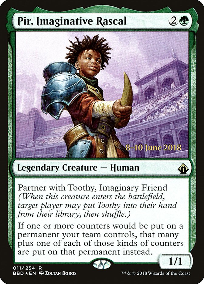 Pir, Imaginative Rascal [Battlebond Prerelease Promos] | Total Play