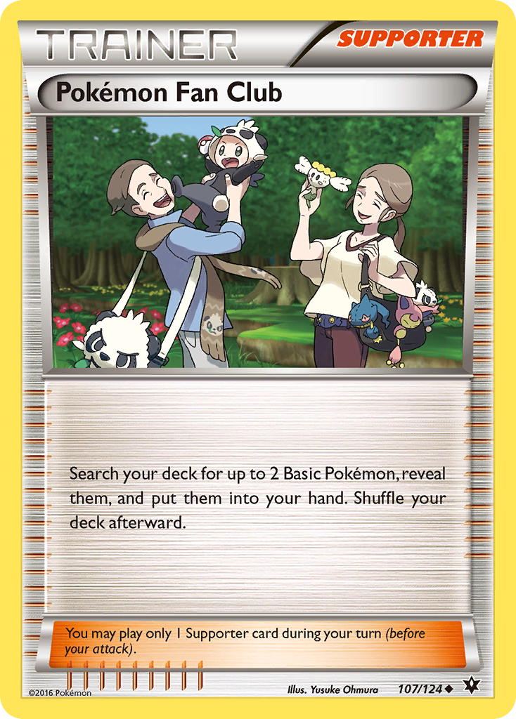 Pokemon Fan Club (107/124) [XY: Fates Collide] | Total Play