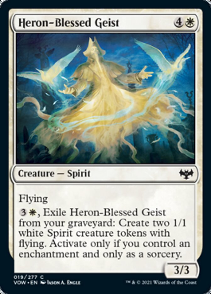 Heron-Blessed Geist [Innistrad: Crimson Vow] | Total Play