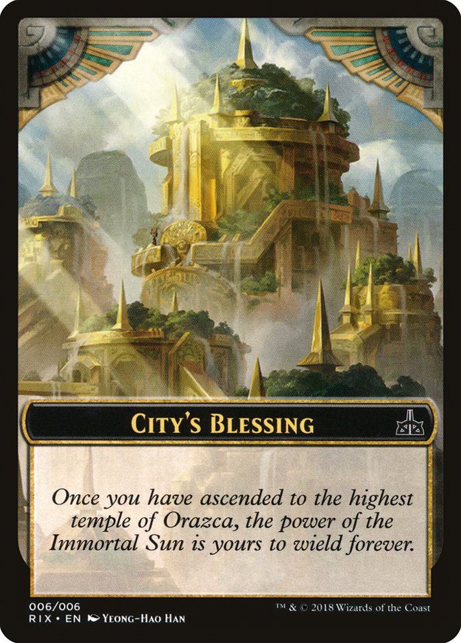 City's Blessing [Rivals of Ixalan Tokens] | Total Play