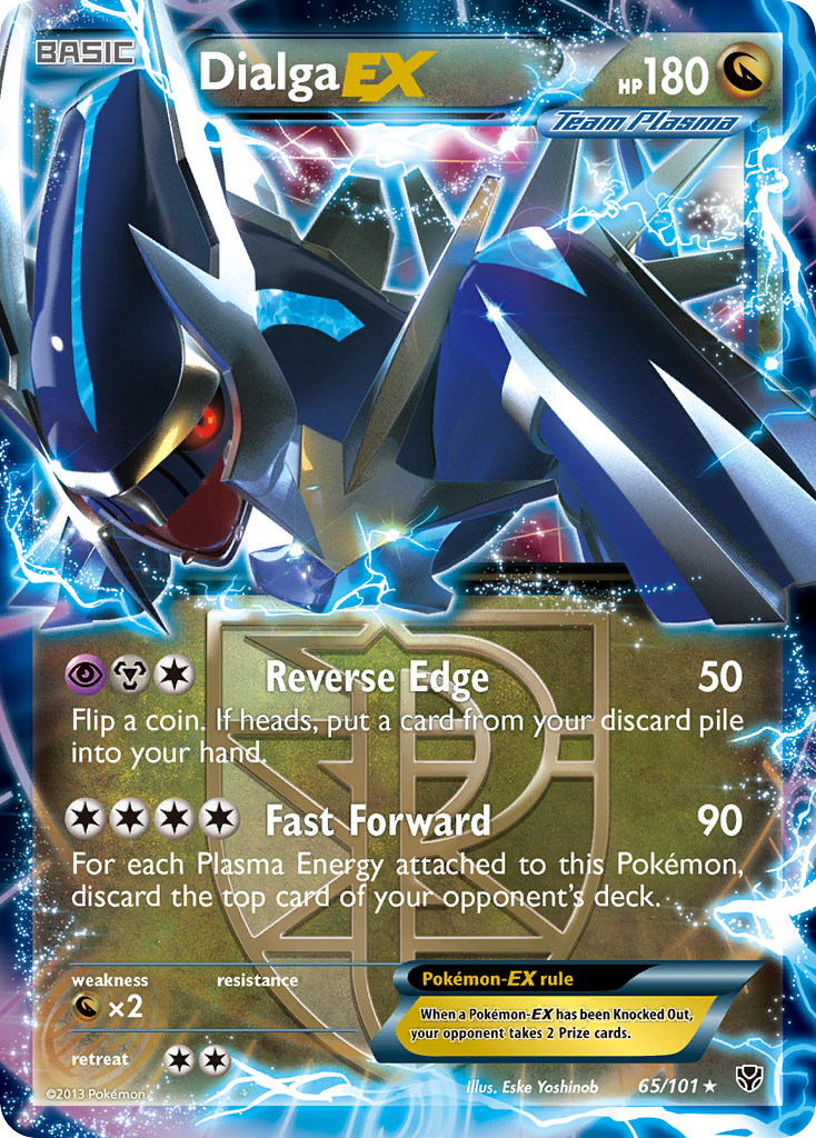 Dialga EX (65/101) [Black & White: Plasma Blast] | Total Play