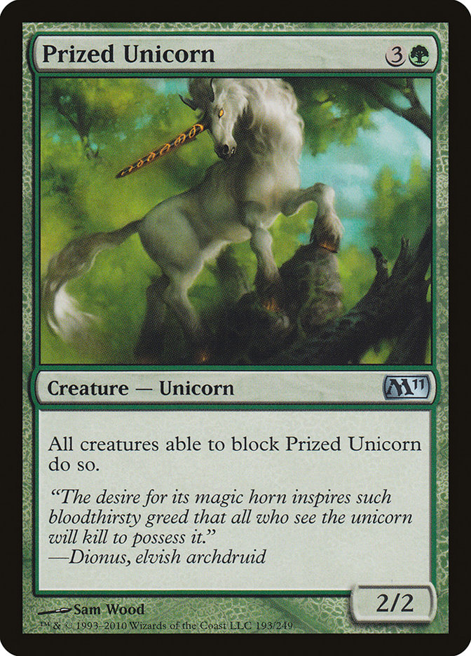 Prized Unicorn [Magic 2011] | Total Play