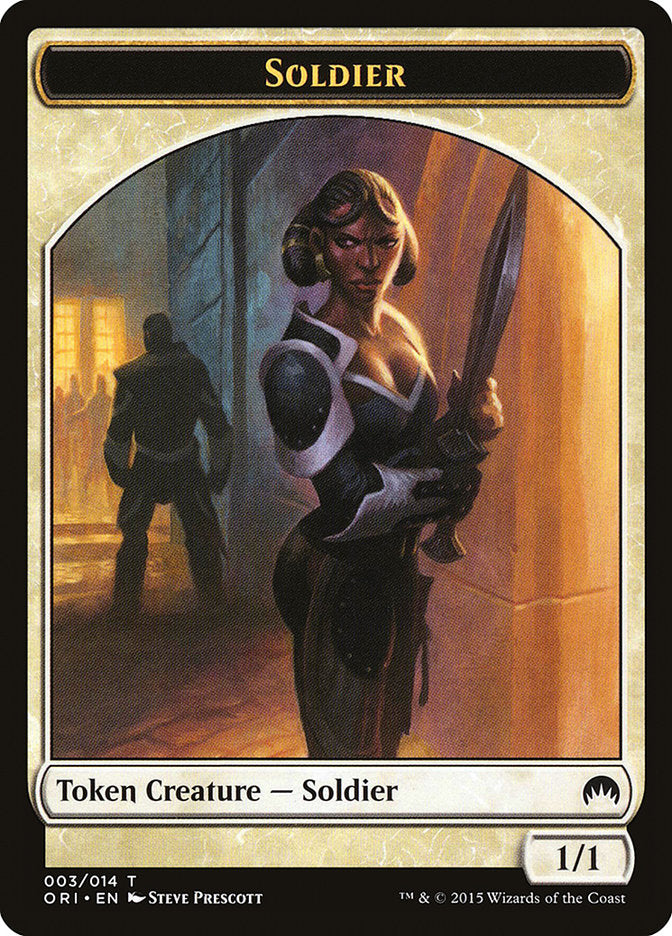 Soldier Token [Magic Origins Tokens] | Total Play