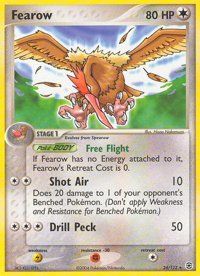 Fearow (24/112) [EX: FireRed & LeafGreen] | Total Play