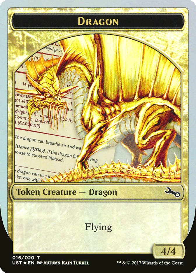 Dragon Token [Unstable Tokens] | Total Play