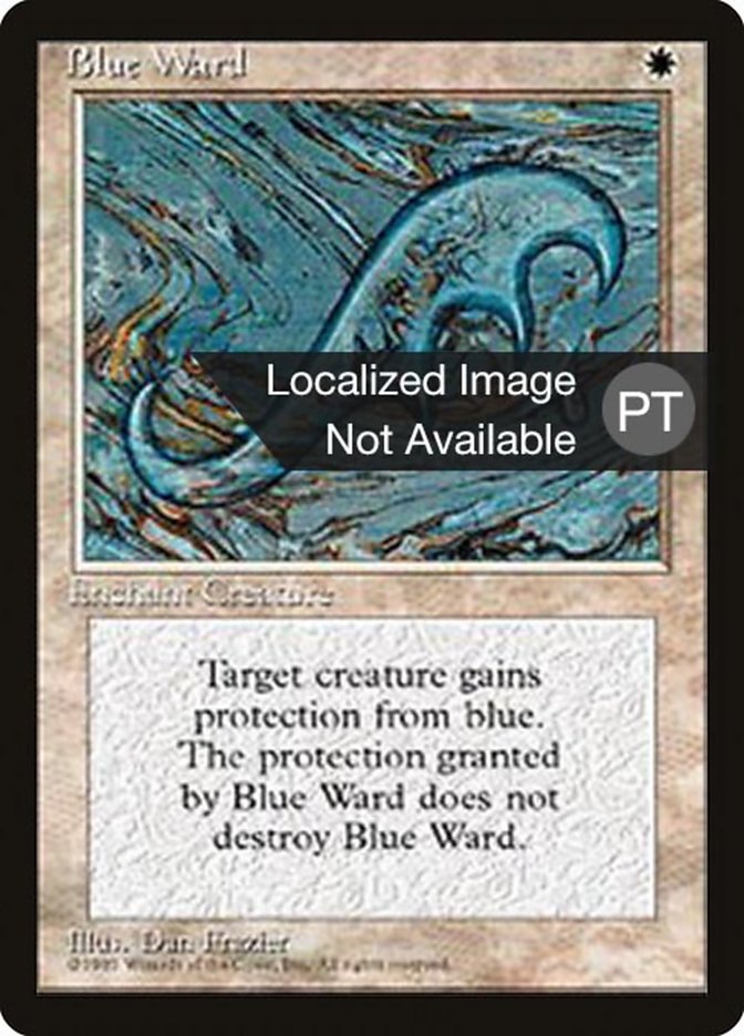 Blue Ward [Fourth Edition (Foreign Black Border)] | Total Play