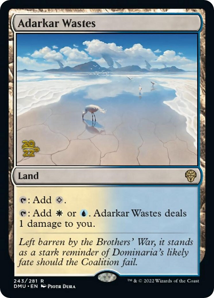 Adarkar Wastes [Dominaria United Prerelease Promos] | Total Play