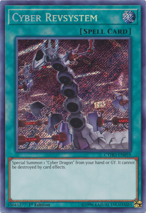 Cyber Revsystem [CYHO-EN059] Secret Rare | Total Play