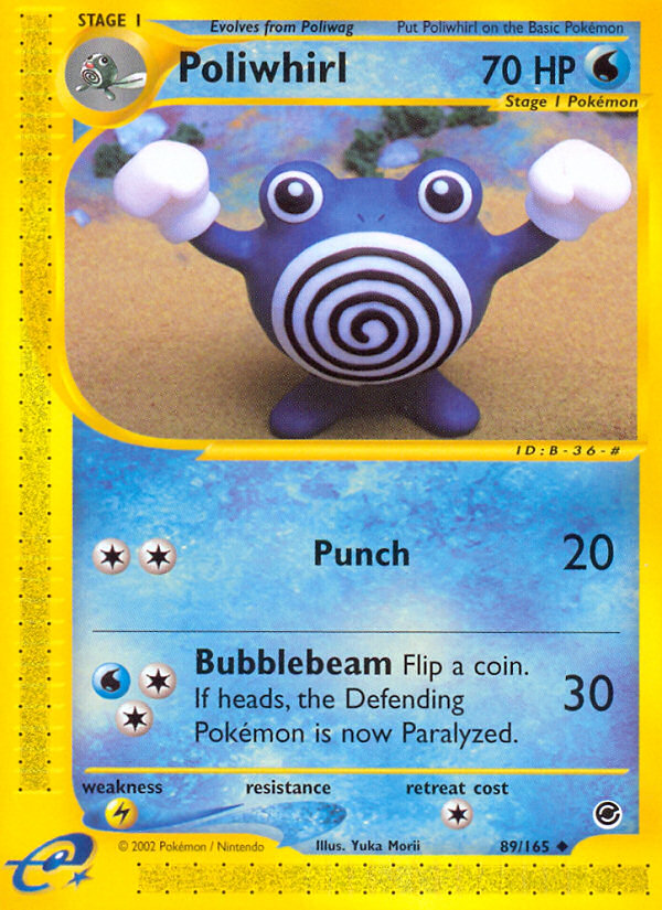 Poliwhirl (89/165) [Expedition: Base Set] | Total Play