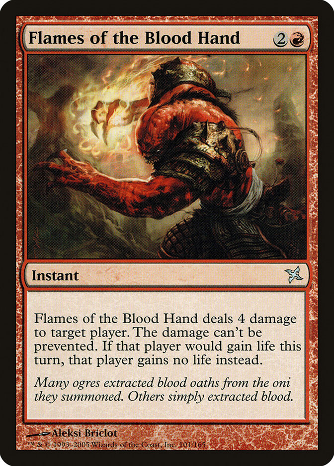 Flames of the Blood Hand [Betrayers of Kamigawa] | Total Play