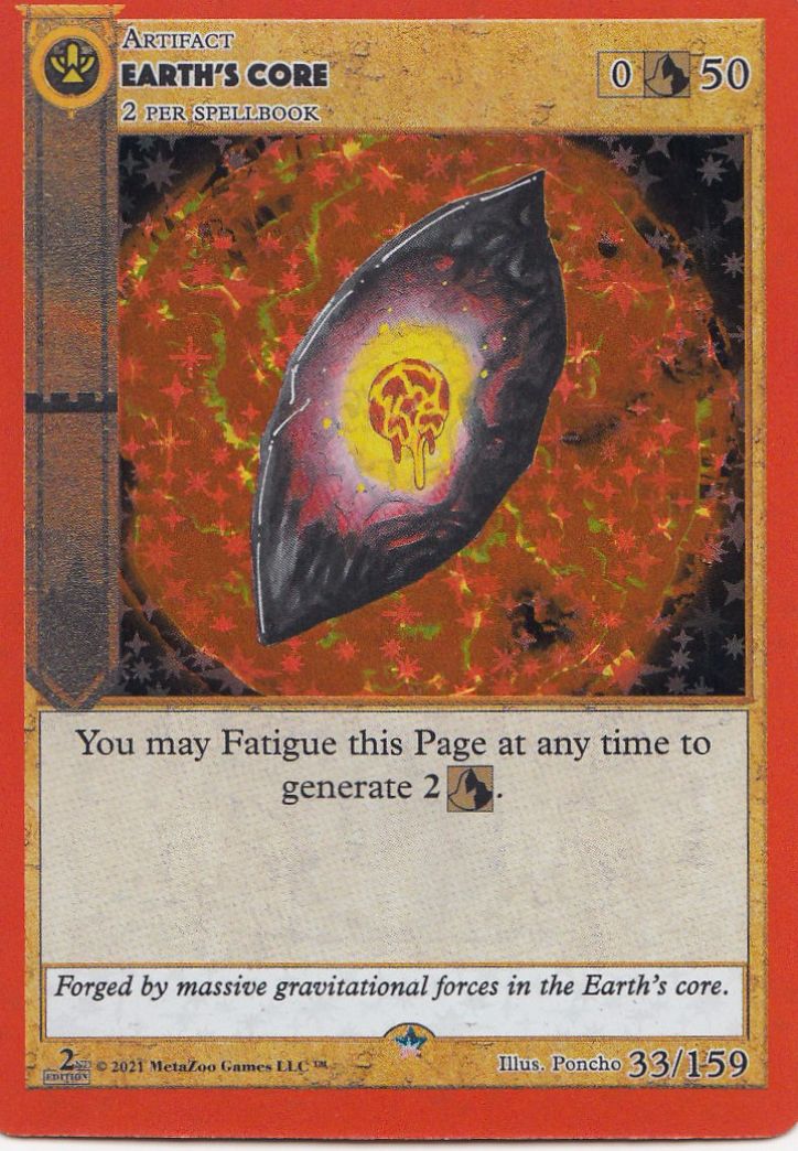 Earth's Core [Cryptid Nation: Second Edition] | Total Play