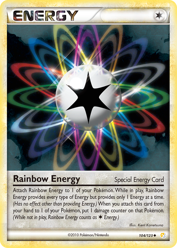 Rainbow Energy (104/123) [HeartGold & SoulSilver: Base Set] | Total Play