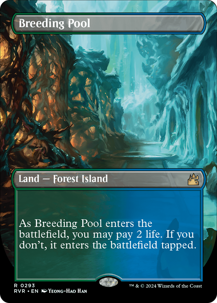 Breeding Pool (Borderless) [Ravnica Remastered] | Total Play