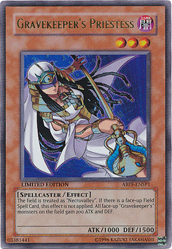 Gravekeeper's Priestess [ABPF-ENSP1] Ultra Rare | Total Play