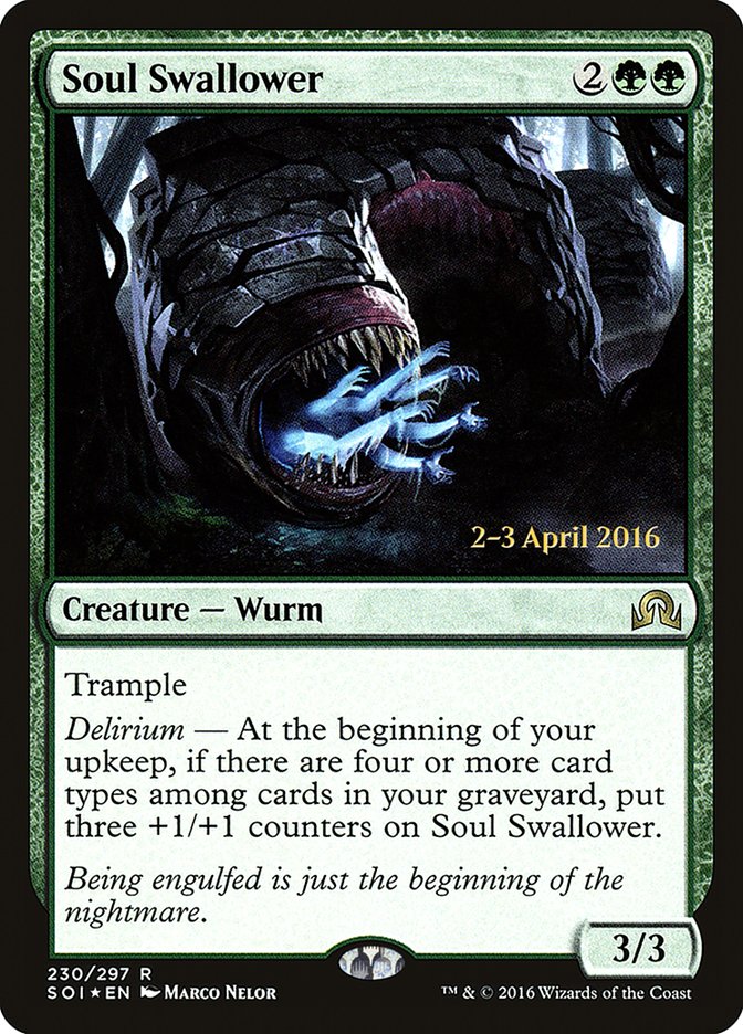 Soul Swallower [Shadows over Innistrad Prerelease Promos] | Total Play