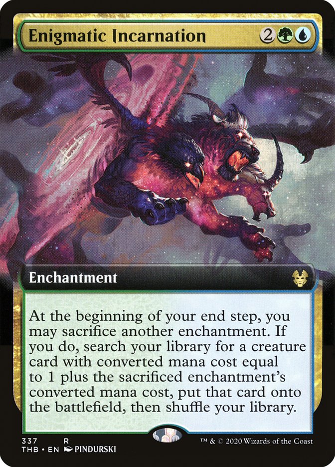 Enigmatic Incarnation (Extended Art) [Theros Beyond Death] | Total Play