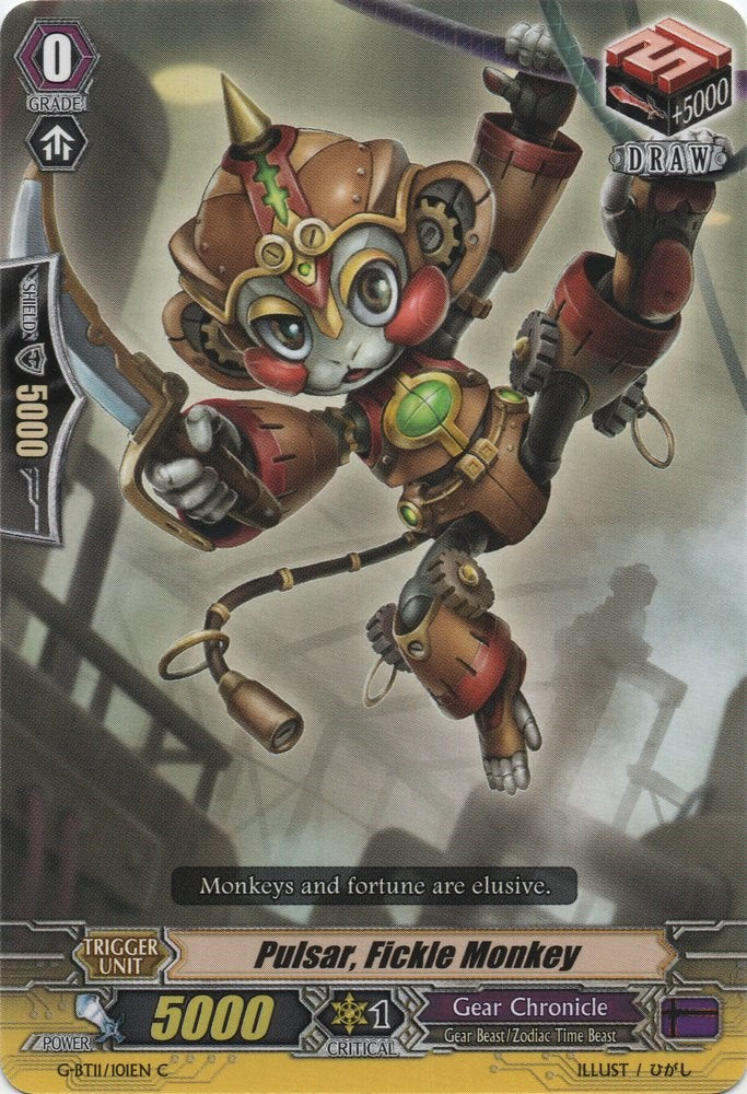 Pulsar, Fickle Monkey (G-BT11/101EN) [Demonic Advent] | Total Play