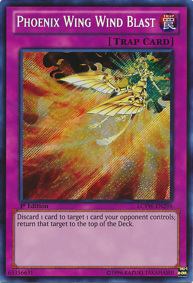 Phoenix Wing Wind Blast [LCYW-EN298] Secret Rare | Total Play