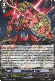 Chronofang Tiger (G-BT07/010EN) [Glorious Bravery of Radiant Sword] | Total Play