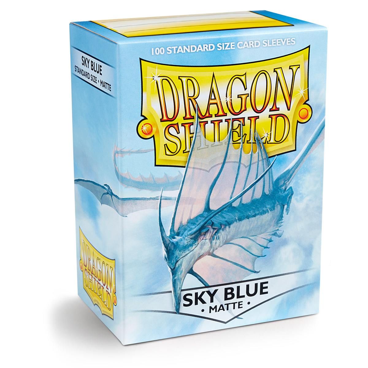Dragon Shield: Standard 100ct Sleeves - Sky Blue (Matte) | Total Play