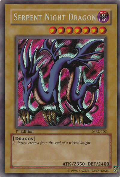 Serpent Night Dragon [MRL-103] Secret Rare | Total Play