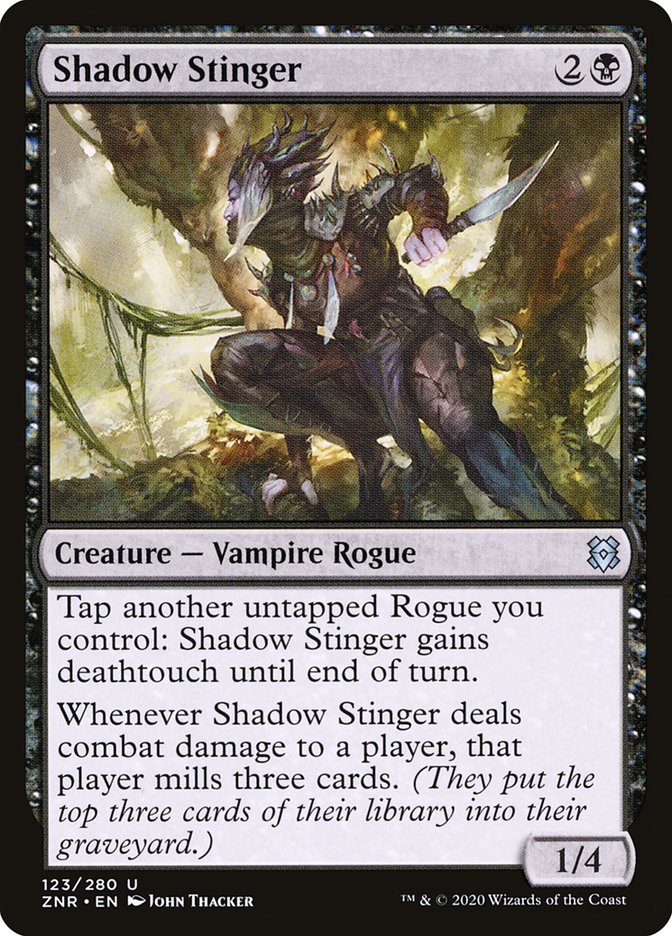 Shadow Stinger [Zendikar Rising] | Total Play