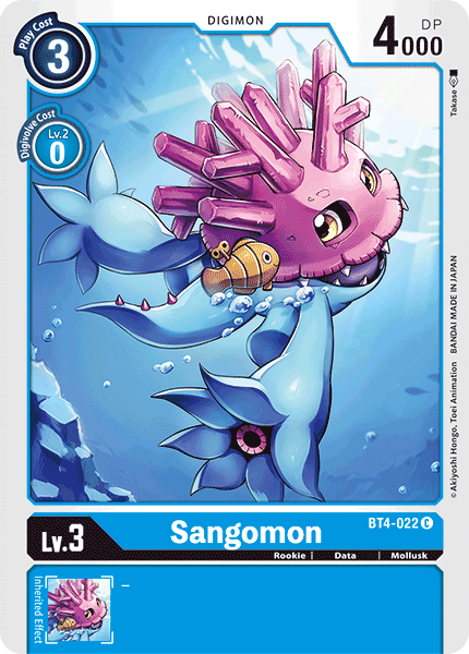 Sangomon [BT4-022] [Great Legend] | Total Play