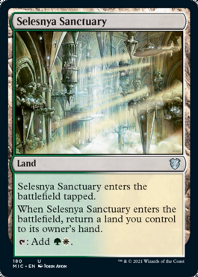 Selesnya Sanctuary [Innistrad: Midnight Hunt Commander] | Total Play