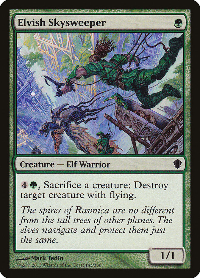 Elvish Skysweeper [Commander 2013] | Total Play