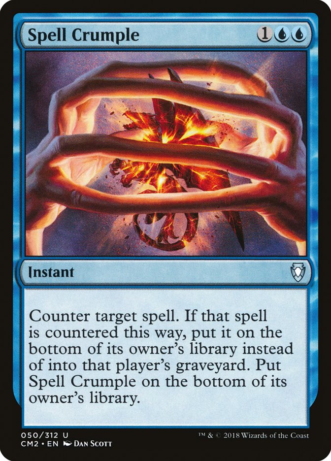 Spell Crumple [Commander Anthology Volume II] | Total Play