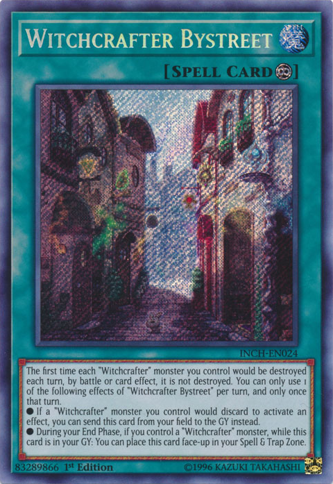 Witchcrafter Bystreet [INCH-EN024] Secret Rare | Total Play