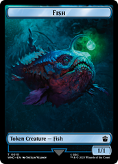 Fish // Alien Insect Double-Sided Token [Doctor Who Tokens] | Total Play