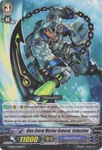 Blue Storm Marine General, Sebastian (G-CB02/026EN) [Commander of the Incessant Waves] | Total Play