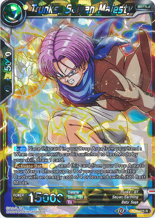 Trunks, Saiyan Majesty (BT8-075) [Malicious Machinations] | Total Play