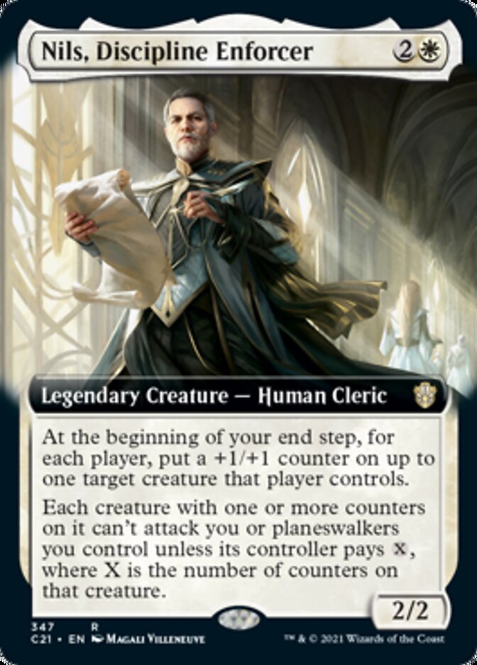 Nils, Discipline Enforcer (Extended Art) [Commander 2021] | Total Play