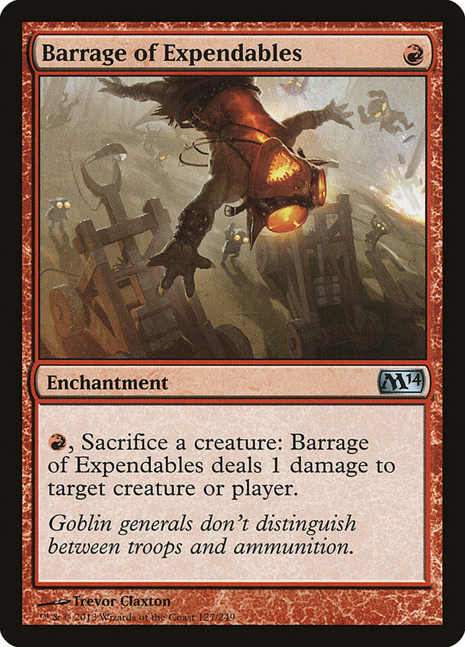 Barrage of Expendables [Magic 2014] | Total Play