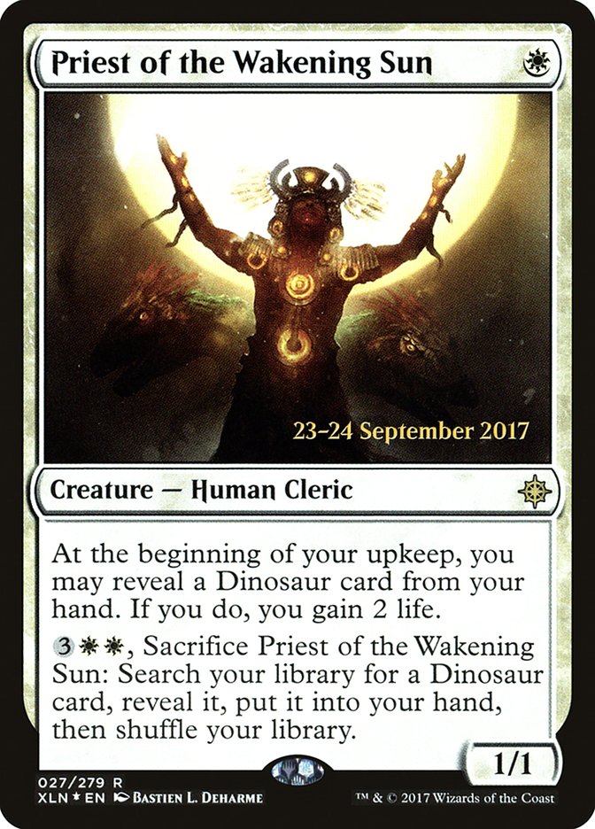 Priest of the Wakening Sun [Ixalan Prerelease Promos] | Total Play
