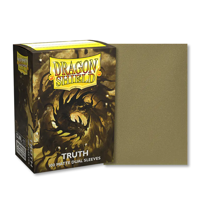 Dragon Shield: Standard 100ct Art Sleeves - Truth (Dual Matte) | Total Play