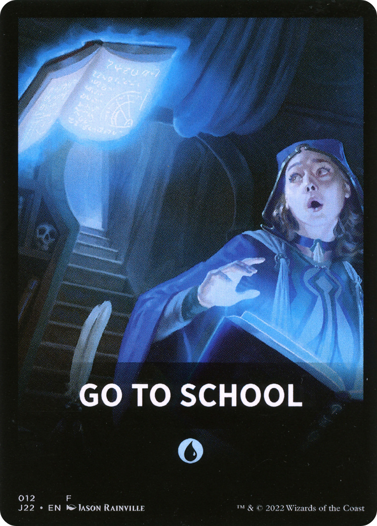 Go to School Theme Card [Jumpstart 2022 Front Cards] | Total Play