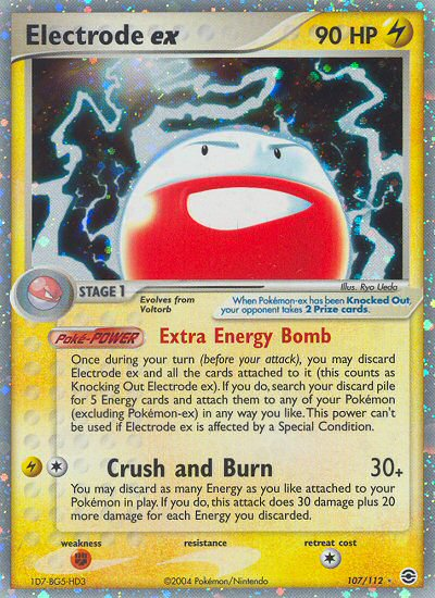 Electrode ex (107/112) [EX: FireRed & LeafGreen] | Total Play