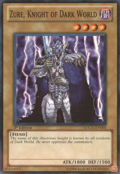Zure, Knight of Dark World [SDGU-EN004] Common | Total Play