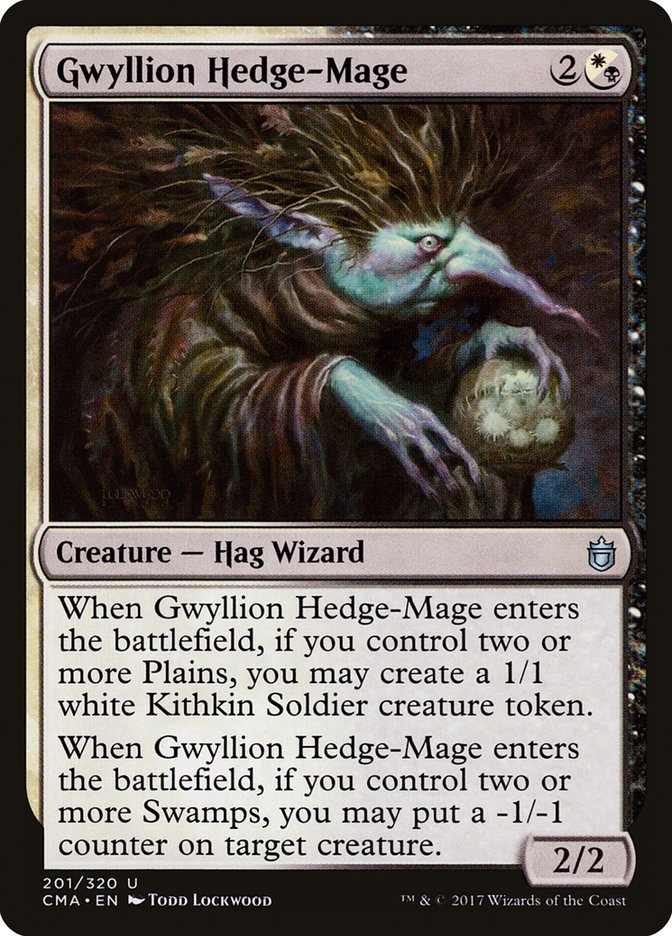 Gwyllion Hedge-Mage [Commander Anthology] | Total Play