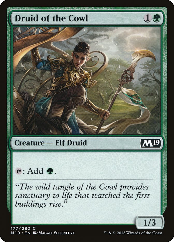 Druid of the Cowl [Core Set 2019] | Total Play