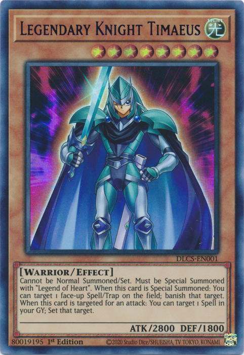 Legendary Knight Timaeus (Blue) [DLCS-EN001] Ultra Rare | Total Play