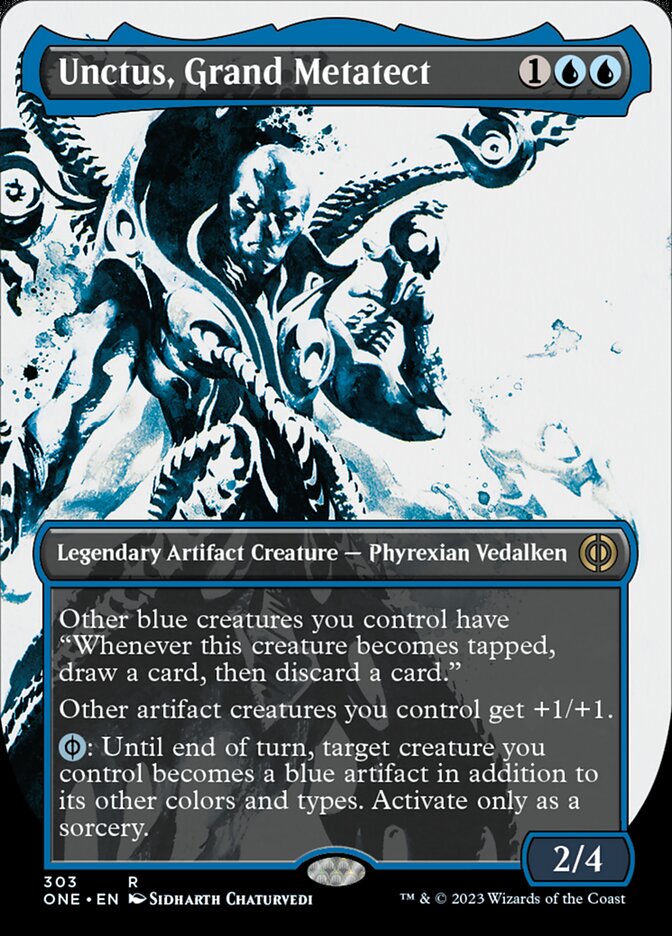 Unctus, Grand Metatect (Borderless Ichor) [Phyrexia: All Will Be One] | Total Play